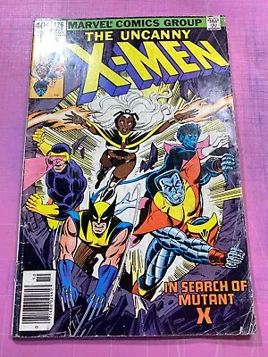 Buy Uncanny X-Men #126 (1979) GD 1st Adamantium Bones Wolverine, Appearance Mutant X • 8.69£