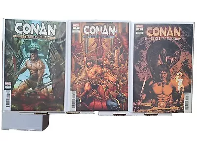 Buy Marvel 2019 Conan The Barbarian #1 (1:50), #2 (1:50), #4 (1:25) Variant Covers.  • 70£