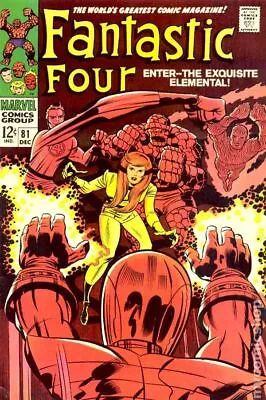 Buy Fantastic Four #81 GD/VG 3.0 1968 Stock Image • 9.88£