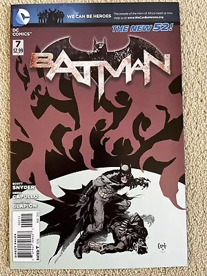 Buy Batman #7 - The New 52 - Synder Capullo - Court Of Owls NM Bagged & Boarded • 7.95£