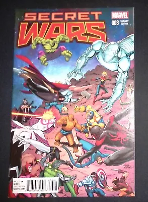 Buy Secret Wars #3 Marvel Comics Cover McCleod Variant Cover NM • 4.99£