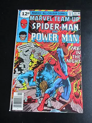 Buy Marvel Team-Up # 75 Nov 1978 POWER MAN  Very Fine+ ( VF+ ) Pence Copy . • 5£