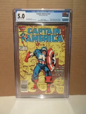 Buy Captain America #319 Marvel Comics 7/86 CGC 5.0 • 47.44£