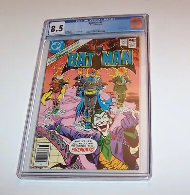 Buy Batman #321 - DC 1980 Bronze Age CGC VF8.5 Issue - Classic Joker Cover • 75.08£