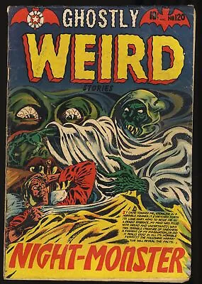 Buy Ghostly Weird Stories #120 GD/VG 3.0 See Description (Qualified) 1953 • 220.16£