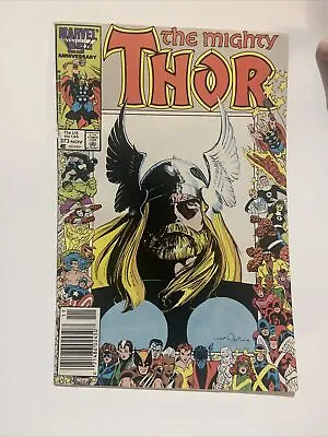 Buy 1986 Marvel Comics The Mighty Thor #373 25th Anniversary Cover Mid Grade • 3.93£