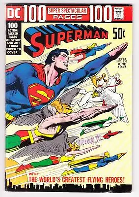 Buy SUPERMAN #252 - 1972 - 100 PAGE SUPER SPECTACULAR - Neal Adams Cover - F/VF • 52.24£