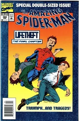 Buy The Amazing Spider-Man #388, 1994, High Grade Unread! FOIL Cover Direct Ed. • 19.92£