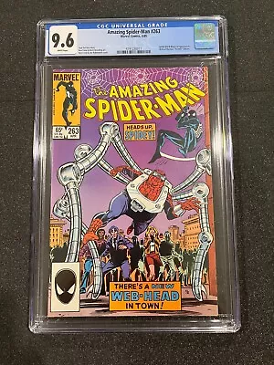 Buy Amazing Spider-Man #263, CGC 9.6 White, Normie Osborn, Red Goblin, Marvel 1985 • 80.36£