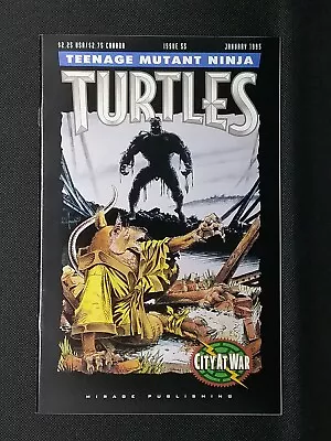 Buy Teenage Mutant Ninja Turtles #55 Mirage First Print Laird City At War NM- 9.2 • 23.83£