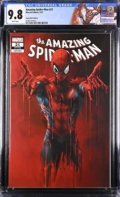 Buy Amazing Spider-Man 21 CGC 9.8 Ivan Tao, Comic Mint Edition W/ Custom Label • 59.92£