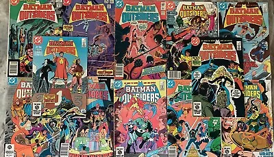 Buy Batman And The Outsiders 2-10, 14-16 DC 1983/84 Comic Books • 20.08£