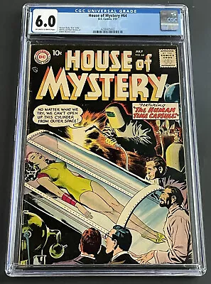 Buy House Of Mystery 64 CGC 6.0 Super Rare ( Only 2  6.0's In CGC Census ) GGA Cover • 476.61£