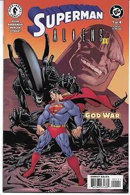 Buy SUPERMAN ALIENS 2: God War - #1 (May 2002)  • 7.50£