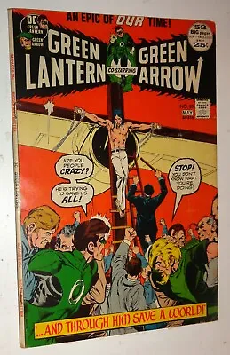 Buy Green Lantern #89 52 Pg Giant Neal Adams Classic Crucifixion  Vg • 26.04£