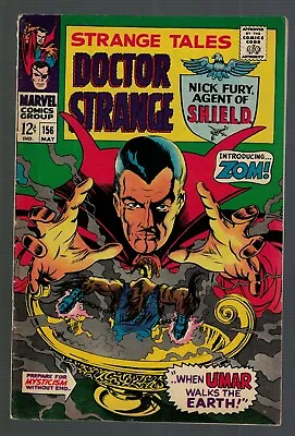 Buy Marvel Comics Strange Tales 156 F/VFN 7.0  Strange Fantastic Four 1966  • 24.99£