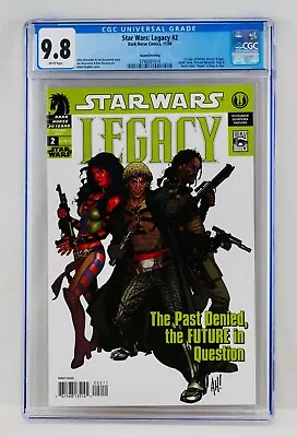 Buy Star Wars: Legacy #2 CGC Second Printing 2nd Print Adam Hughes Cover NM/MT Grail • 202.63£