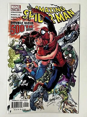 Buy Amazing Spider-Man #500 J. Scott Campbell Cover 2003 Marvel Romita Jr • 15.98£