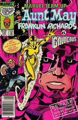 Buy Marvel Team-Up #137 (Newsstand) FN; Marvel | Galactus Assistant Editors Month - • 6.80£