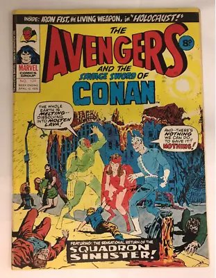 Buy The Avengers #134 (1973) F/gd Marvel Uk • 3.95£