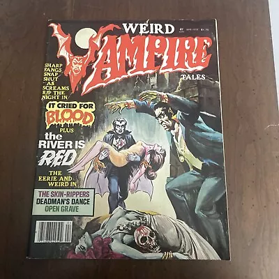 Buy WEIRD VAMPIRE TALES #1 Vol 3  DRACULA MONSTERS GHOULS Comic Eerie APRIL 1979 • 19.18£