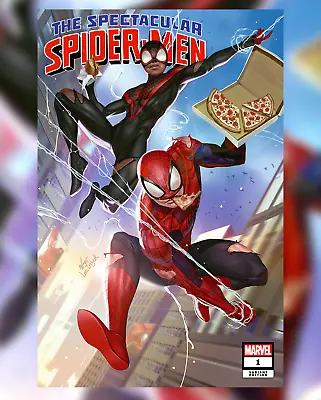 Buy Spectacular Spider-men #1 Inhyuk Lee Variant Limited To 1500 W/ Coa Preorder! • 31.97£
