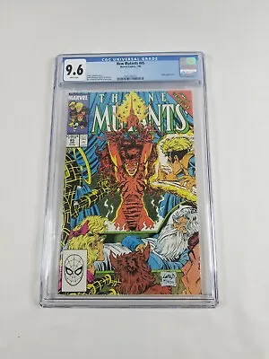 Buy New Mutants #85 CGC 9.6 NM+ Early Collab Todd McFarlane Inks Rob Liefeld Pencils • 69.94£