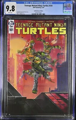Buy Teenage Mutant Ninja Turtles 101 Mulligan Variant  CGC 9.8 • 43.48£