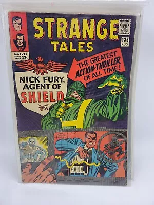 Buy Strange Tales #135 Aug 1965 1st Nick Fury Agent Of Shield • 144.11£