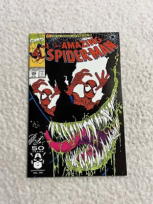 Buy Amazing Spider-Man #346 Erik Larsen Venom Cover Marvel Comics 1991 • 18.49£