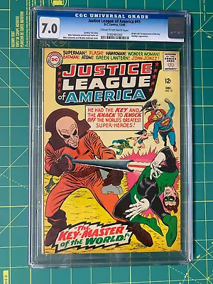 Buy Justice League Of America #41 - Dec 1965 - Vol.1 - Minor Key - CGC 7.0 • 54.37£