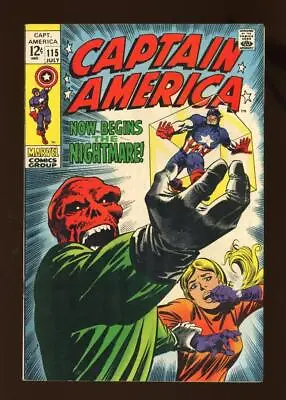 Buy Captain America 115 FN- 5.5 High Definition Scans* • 55.29£