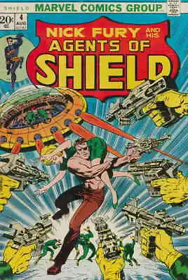 Buy SHIELD #4 VG; Marvel | Low Grade - Steranko Nick Fury And His Agents Of S.H.I.E. • 6.96£