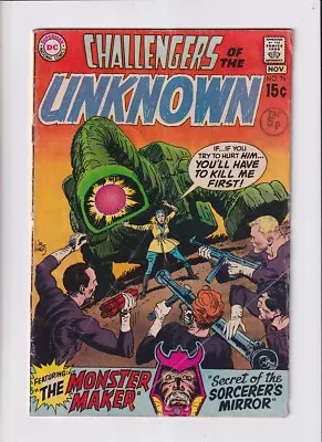 Buy Challengers Of The Unknown (1958) #  76 (3.0-GVG) (1945069) Joe Kubert Cover ... • 4.05£