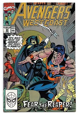 Buy Avengers West Coast #65 (Vol 2) : VF/NM :  Whatsoever A Man Soweth...  • 1.95£