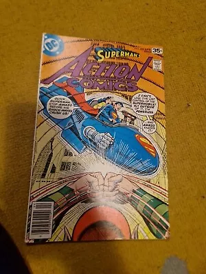 Buy ACTION COMICS - No 482 (Apr 1978) Features SUPERMAN + SUPERMOBILE • 2.99£