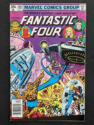 Buy Fantastic Four #205 (1979)   1st Team Appearance Of The Nova Corps • 6.32£