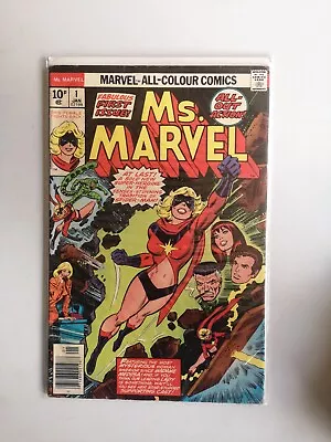 Buy Ms Marvel 1 (1977) - Marvel Comic First Appearance Carol Danvers As Ms Marvel. • 30£