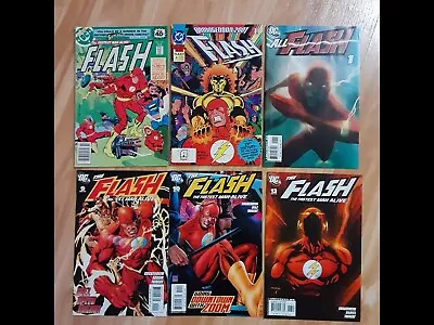 Buy DC Flash 270 First Clown 4 1991 All Flash 1 2007 Flash 9 10 13 2007 Comic Lot • 12.01£