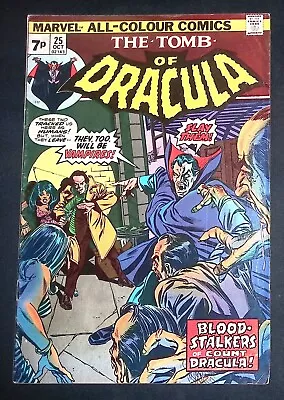 Buy The Tomb Of Dracula #25 Marvel Comics 1st Appearance Of Hannibal King F • 39.99£