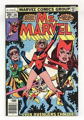 Buy Ms. Marvel #18 VG+ 4.5 1978 1st Full App. Mystique • 66.36£