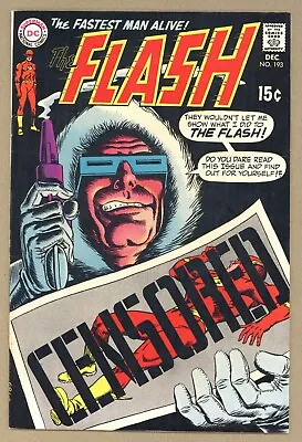 Buy Flash 193 VF Murphy Anderson CAPTAIN COLD COVER! Andru & Esposito 1969 DC U881 • 19.08£
