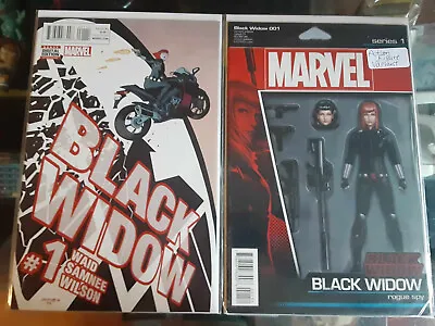 Buy Black Widow Volume 6 Marvel Issue #1 Action Figure #1 Variant Comicbook Cover • 7.93£