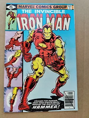 Buy Invincible Iron Man #126 1979 Sharp FN Demon In A Bottle Marvel Classic Cover • 12.87£