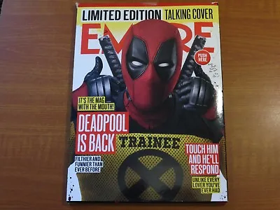 Buy EMPIRE Magazine #350  Summer 2018  DEADPOOL 2 Limited Edition Talking Cover  • 19.99£