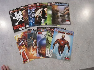 Buy The Invincible Iron Man #516-527 Long Way Down & The Future 2 Complete Sets (XX) • 11.85£