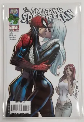 Buy Marvel AMAZING SPIDER-MAN #606 RARE J. SCOTT CAMPBELL Black Cat Cover UNREAD 00 • 70.94£