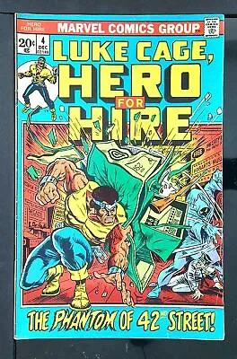 Buy Hero For Hire (Vol 1) Luke Cage #   4 (FN+) (Fne Plus+)  RS003 Marvel Comics ORI • 34.74£