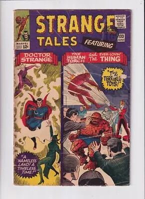 Buy Strange Tales (1951) # 133 (3.0-GVG) (668563) Human Torch, The Thing 1965 • 20.25£