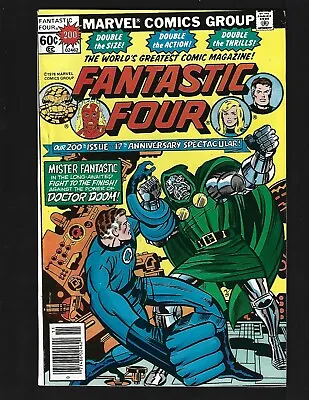 Buy Fantastic Four #200 VF Kirby Doctor Doom (Origin) Battles Reed Thing Zorba • 13.59£